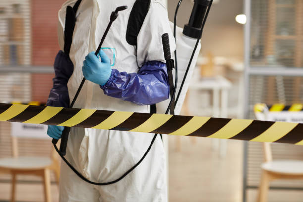 Professional Biohazard technician working in Danville, NH